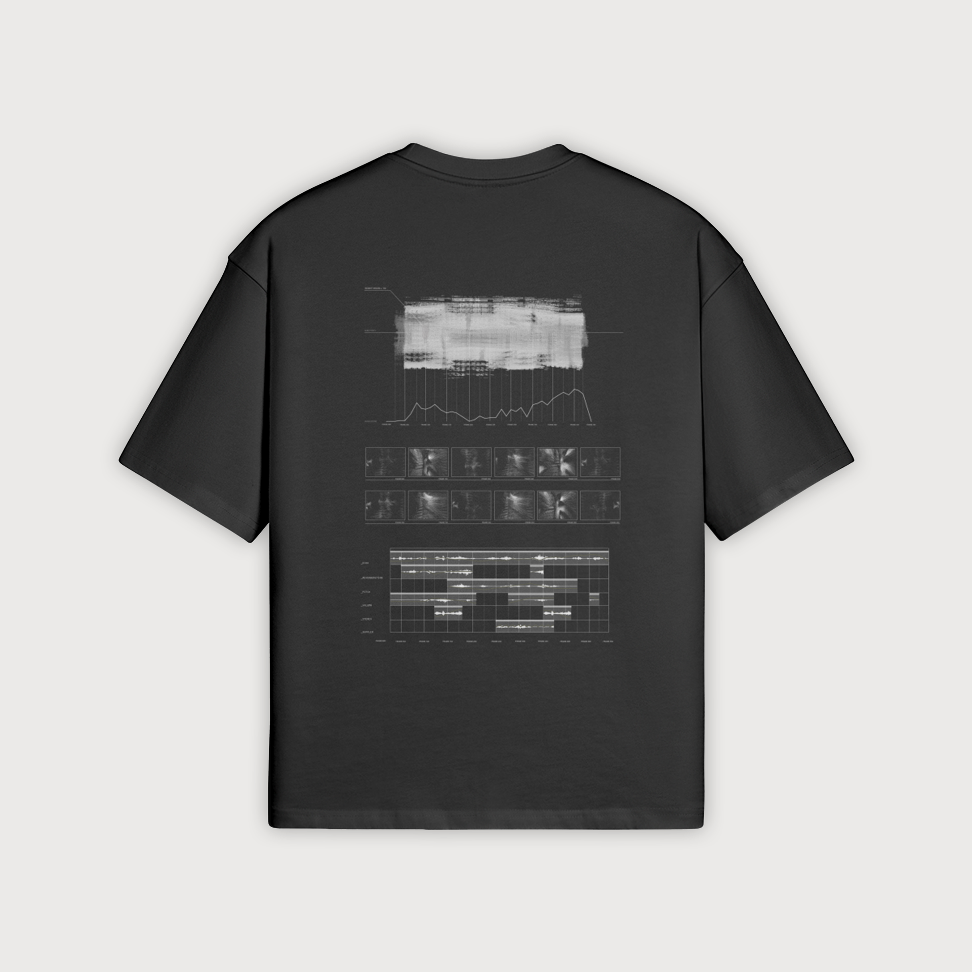 Digital audio workstation oversized tee – 909 Mafia