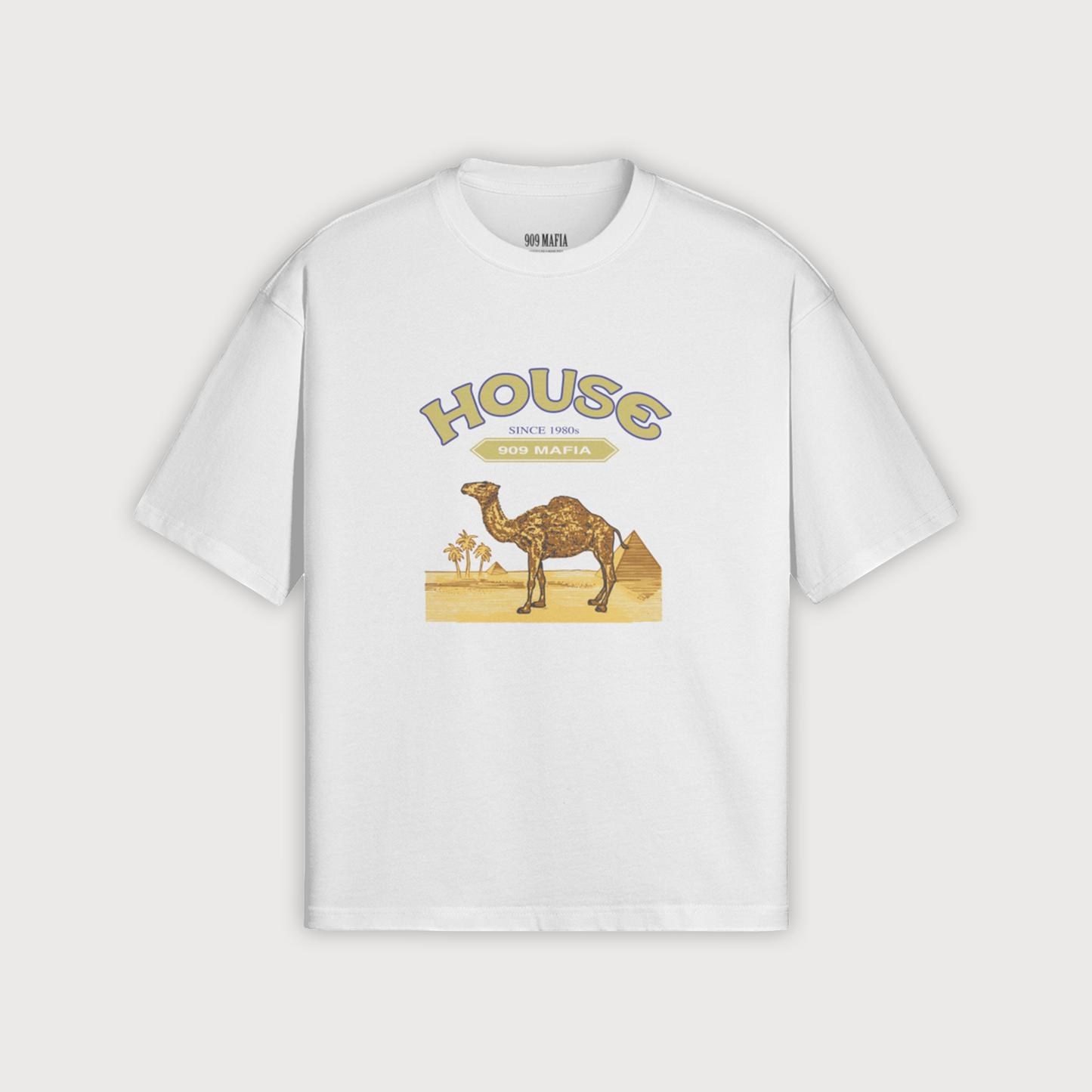 House Camel Oversized Tee
