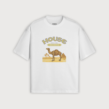 House Camel Oversized Tee
