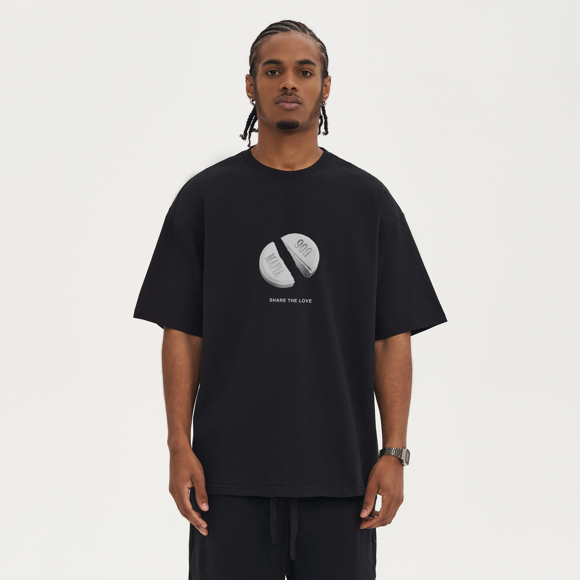 Share the love Unisex Oversized T-shirt – 909 Mafia