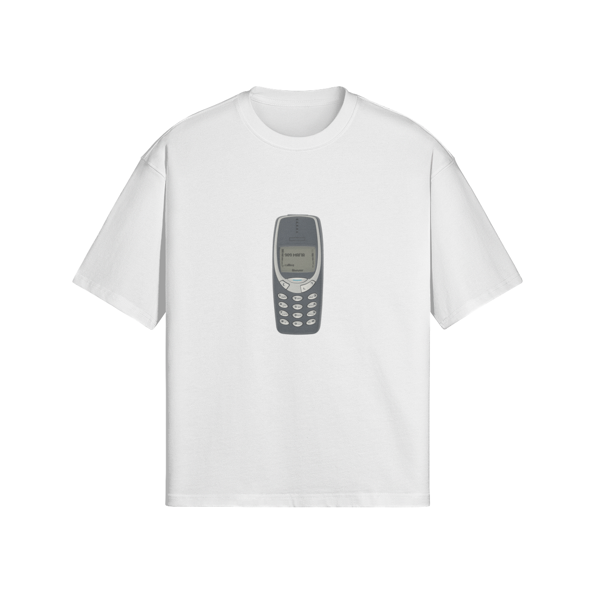 Burner Phone 909 Mafia Oversized Unisex T-Shirt