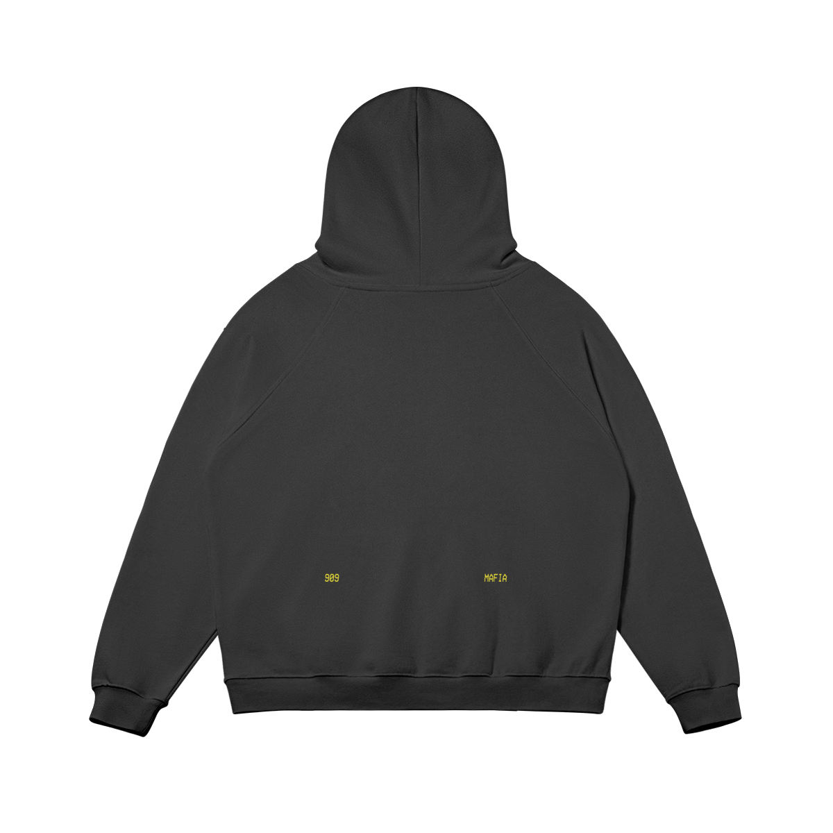 Music channel oversized Fleece Lined Hoodie